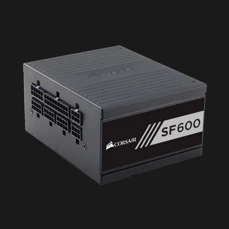 Corsair SF600 600W 80+ Gold Full Modular SFX კვების ბლოკი — კვების ბლოკი