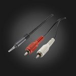 Insignia 3.5mm Mini to RCA Stereo Audio Cable 1