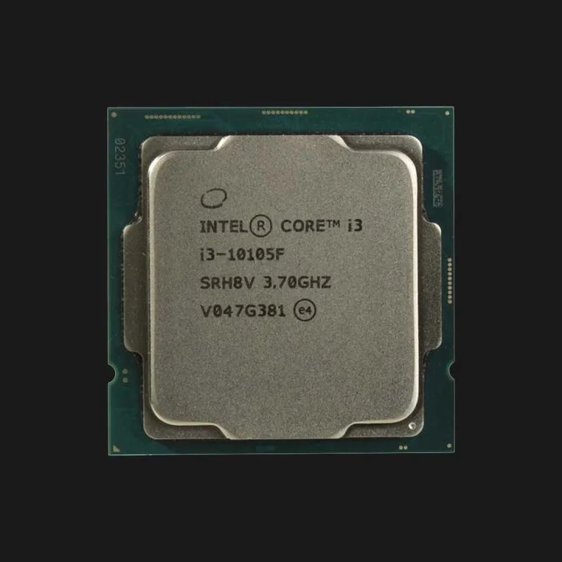 Intel Core i3 10105F — პროცესორი