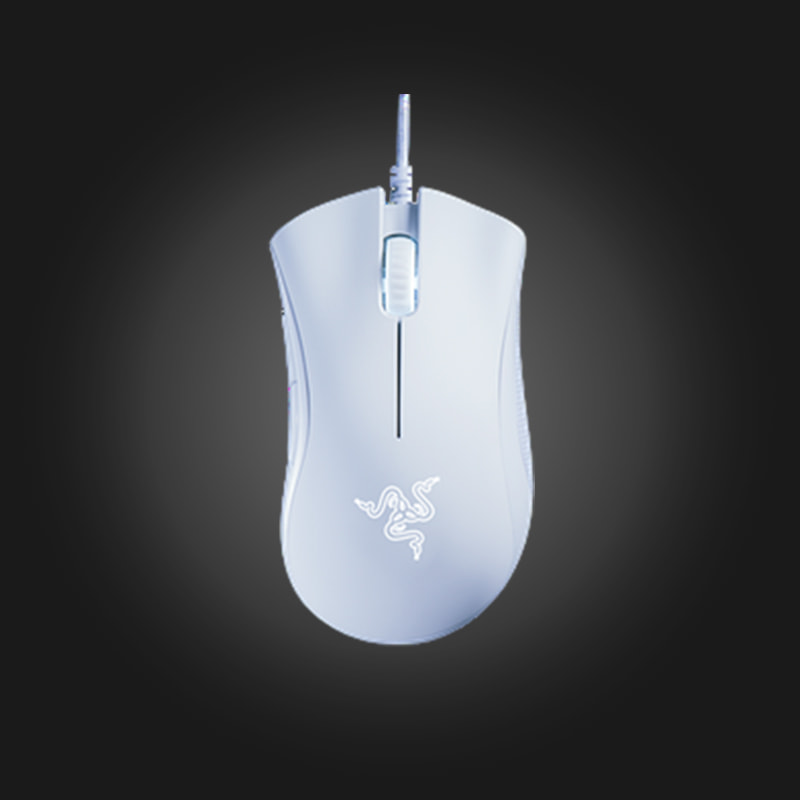 Razer-DeathAdder-Essential-White Razer DeathAdder Essential White - Image 1
