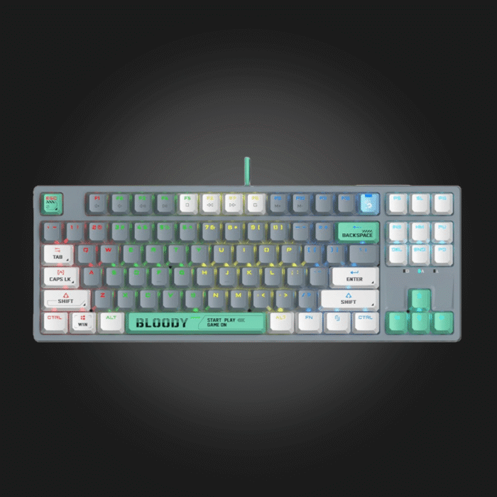 A4Tech Bloody S87 RGB Mechanical Energy Ash - Image 1