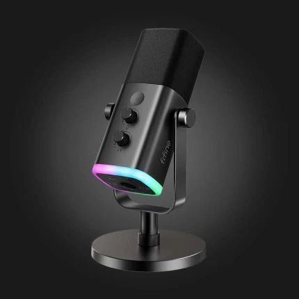 Fifine Ampligame AM8 RGB — მიკროფონი