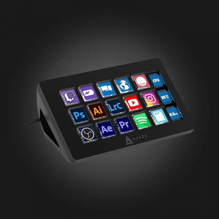 Ajazz AKP153 Stream Deck Black - Image 1