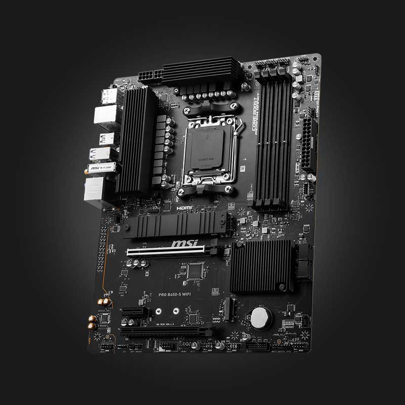 MSI PRO B650-S WIFI – ATX Moederbord Voor AMD Ryzen 7000, B650