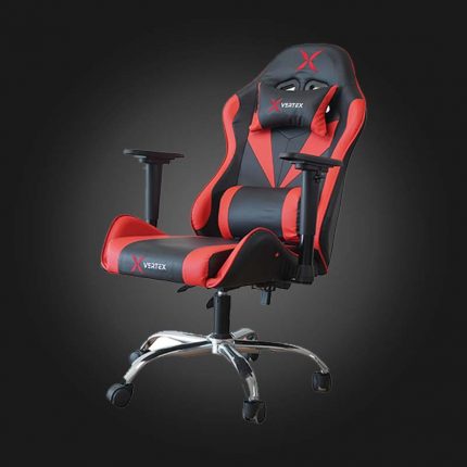 Vertex Gemu Gaming Chair Black & Red PVC