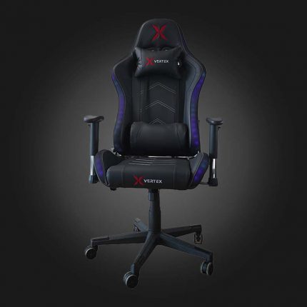 Vertex Illidan Gaming Chair RGB Black PU