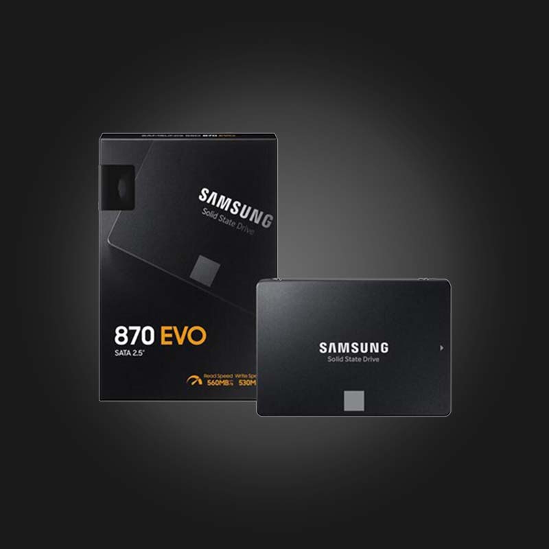 500gb Samsung 870 EVO 500GB SATA SSD — SSD დისკი