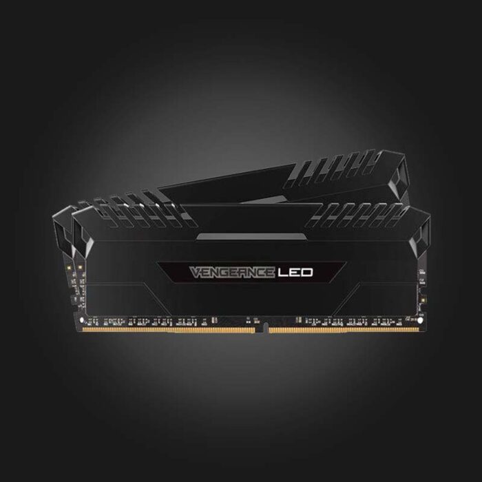 corsair-led Corsair Vengeance LED 2×8GB DDR4‑2666 - Image 1
