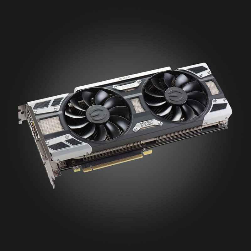 thumbnail image 2 of EVGA NVIDIA GeForce GTX 1070 Ti 8GB GDDR5 Graphics Card - Used, Great Condition 2 of 6
