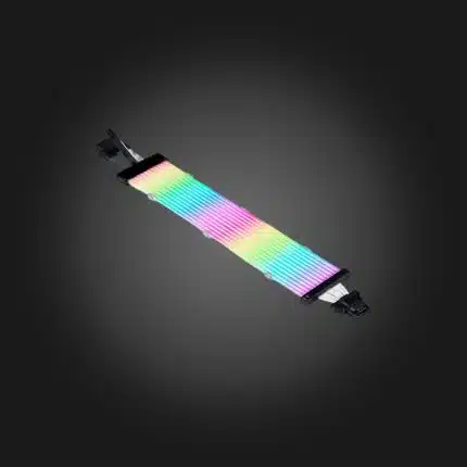 asiahorse rgb dualsr 12 pin 4 pin black 30cm