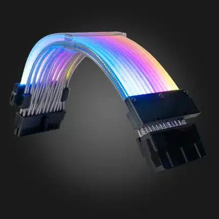 asiahorse rgb dualsr 24 pin black 30cm