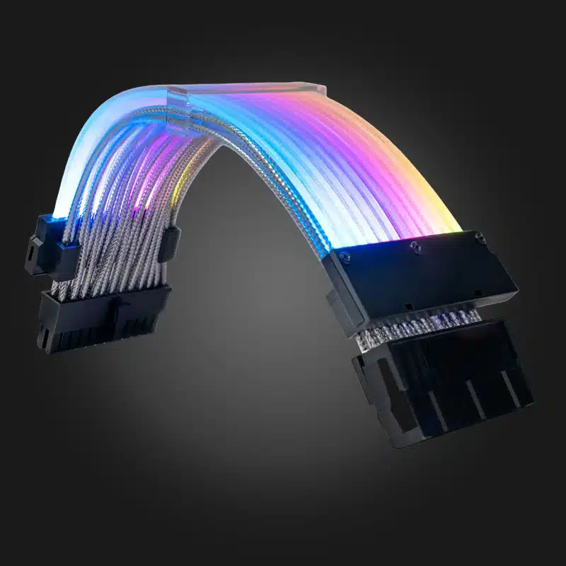 asiahorse rgb dualsr 24 pin black 30cm