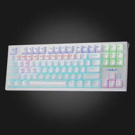 aula-f3032-led-wired-white-red-switch