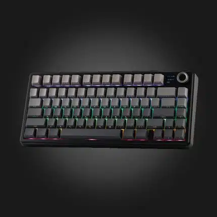AULA F75MAX Gasket Wireless Mechanical Keyboard Gradient grey (Reaper Switch) — კლავიატურა