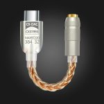 CX31993 MAX97220 Chip DAC Adapter Type C To 3.5mm Converter — გადამყვანი