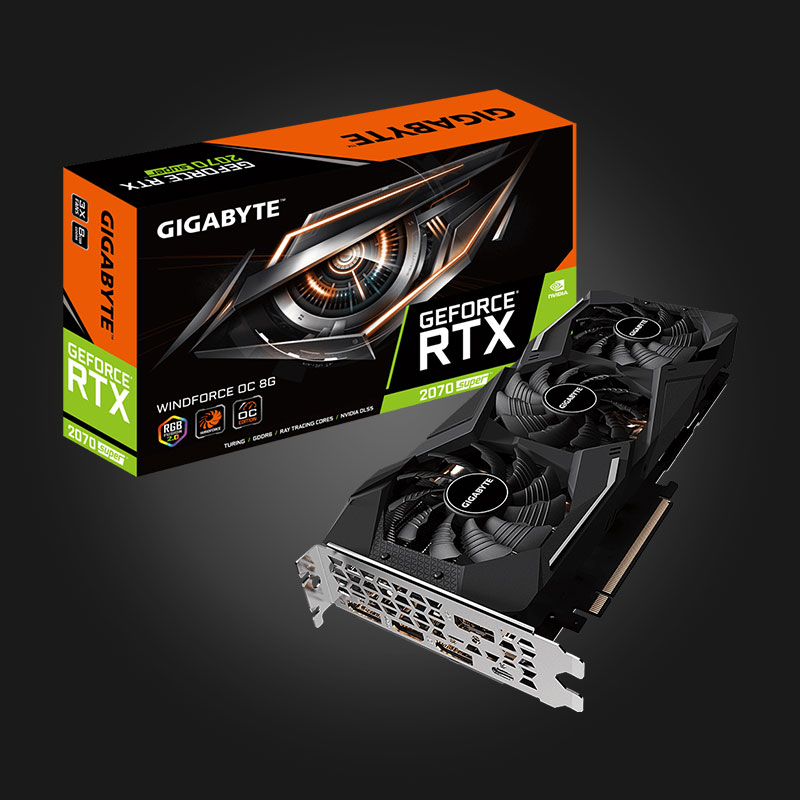 Gigabyte GeForce RTX 2070 Super OC 8GB — 8GB GDDR6 | Gamers.ge