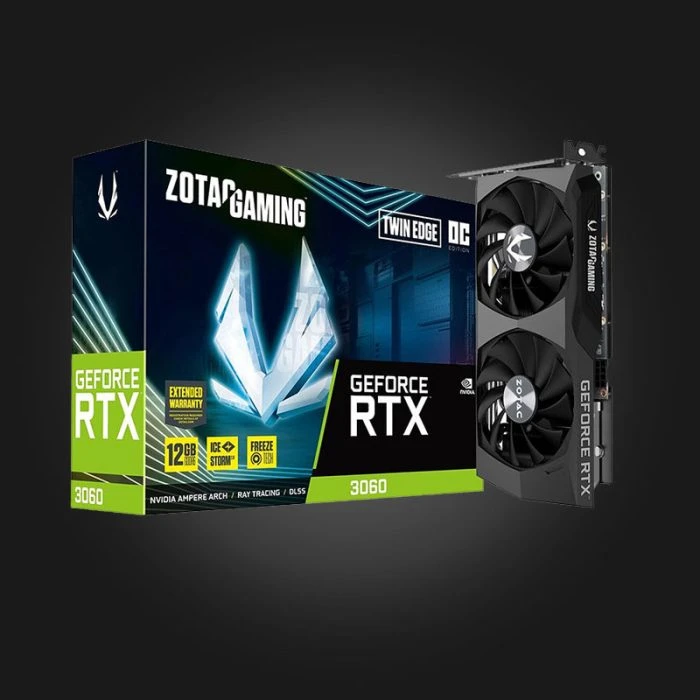 ZOTAC RTX 3060 Twin Edge OC 12GB — 12GB GDDR6 | Gamers.ge