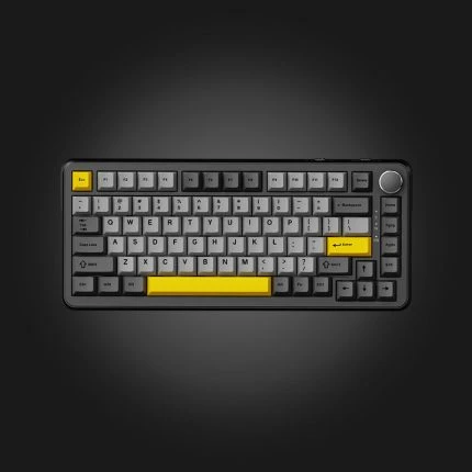 Ajazz AK820 Max HE Wired Gaming Keyboard Black/Gray — კლავიატურა