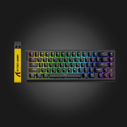 AttackShark X68 HE Black Magnetic Switch