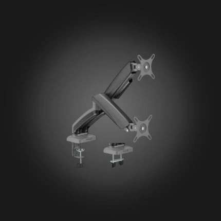 Vertex VX-2MA-01G Elegance Dual Monitor Arm — მონიტორი