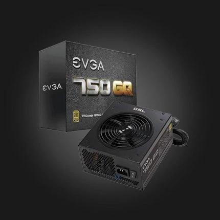 EVGA 750 GQ 750W 80+ Gold Modular ATX კვების ბლოკი — კვების ბლოკი
