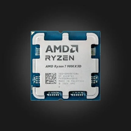 AMD Ryzen 7 9800X3D tray — პროცესორი