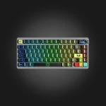 AULA NOVA75 Mechanical Keyboard Black translucent keycaps (Dream Sakura Switch) — კლავიატურა