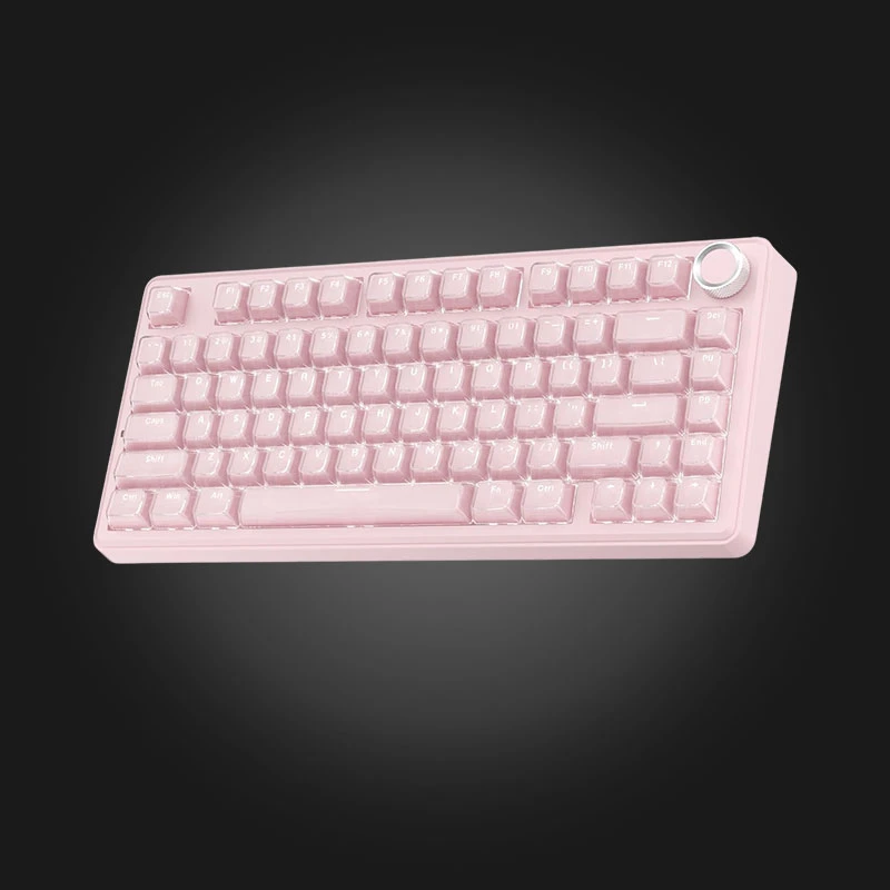SOLAKAKA A75 Crystal Pink — კლავიატურა