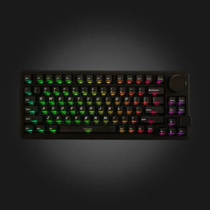 Gamakay x NaughShark NS75 Black — კლავიატურა