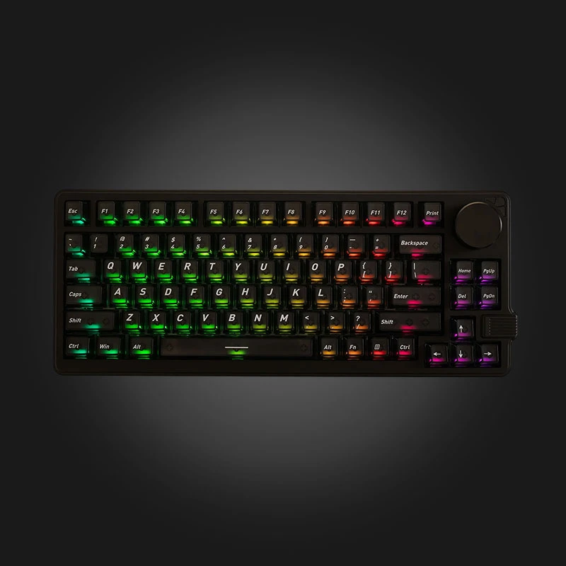 Gamakay x NaughShark NS75 Black — კლავიატურა