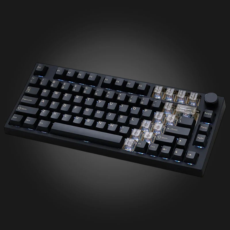Keydous NJ80-AP Wireless Black Samurai — კლავიატურა