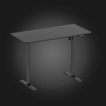 Vertex VX-1SSD-02B Electric Sit-Stand Desk Matte Black — გეიმერული სავარძელები