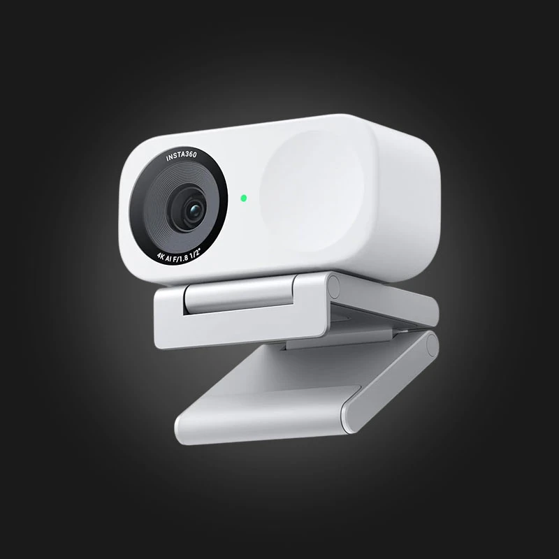 Insta360 Link 2C 4K AI Webcam White — ვებკამერა