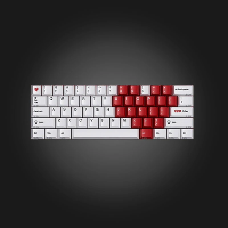 MCAPS Aluminum Keycaps Candy Red (61 Keys) — სხვა აქსესუარები