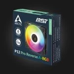 Arctic P12 Pro Reverse A-RGB Black