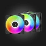 Arctic P14 Pro Reverse A-RGB Black (3-Pack)