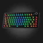EPOMAKER x AULA F75 Max Black Transparent LEOBOG Reaper Switch
