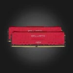 Crucial Ballistix Sport LT 16GB (2×8GB) DDR4-2666MT/s Red CL16