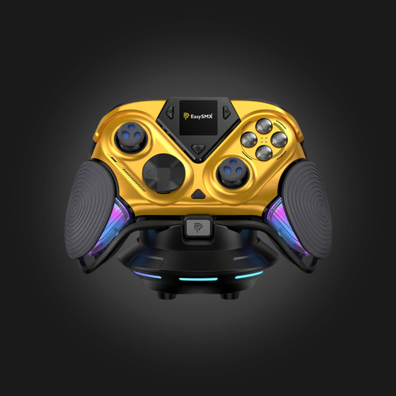 EasySMX-D15-Wireless-8k-Pro-Controller EasySMX Dune 8K Wireless 8k Controller Gold - სურათი 1