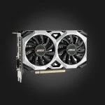 MSI GTX 1650 Ventus OC 4GB