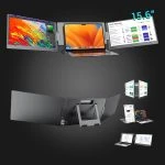 KYY 15.6" Triple Portable Monitor X90D Gray