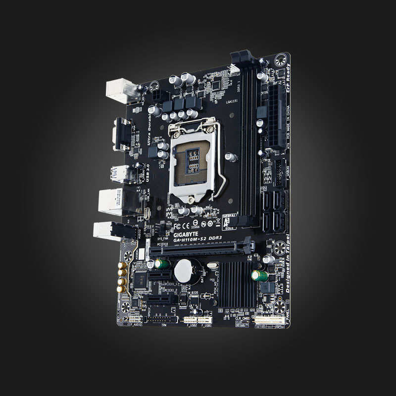 GIGABYTE-GA-H110M-S2-DDR3 GIGABYTE GA-H110M-S2 DDR3 - Image 1