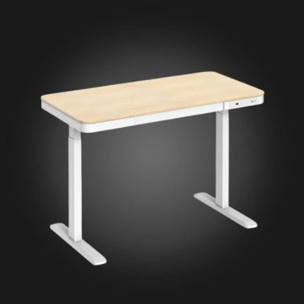 Vertex VX-1SSD-01NW Sit-Stand Desk With Drawer — ელექტრო რეგულირებადი მაგიდა