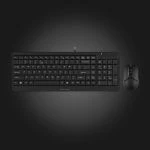 A4Tech Fstyler F1512 2-Section Desktop Set Black — კლავიატურა და მაუსი