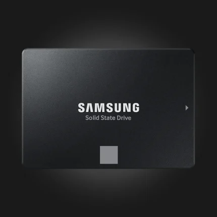 Samsung 870 EVO 2TB SATA III SSD — წინა მხარე