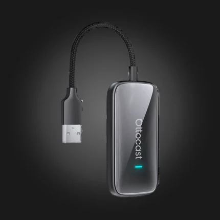 Ottocast Play2Video Ultra — მოწყობილობა და USB კაბელი