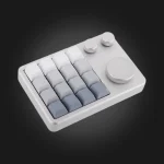 KiiBOOM Cybrix 16 Silver — ალუმინის კორპუსი დახრილი ხედით