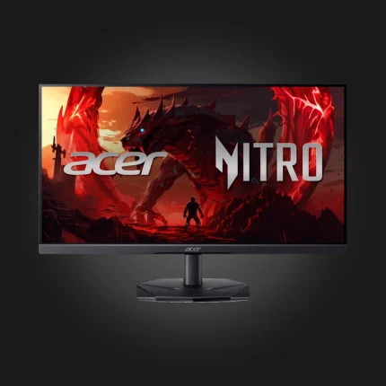 Acer Nitro KG251Q P3biip 24.5″ FHD 180Hz 1ms VA — წინა ხედი