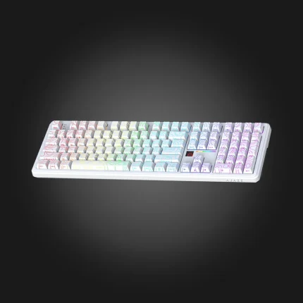 AJAZZ AK108 Lychee Switch White Contour Lines — კლავიატურის საერთო ხედი