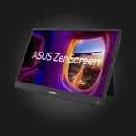 ASUS ZenScreen MB16AHV 15.6″ FHD 60Hz 5ms IPS — წინა ხედი გაშლილი სადგამით